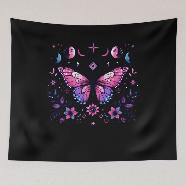 Item preview, Bisexual Pride Gay LGBT Month Butterfly designed and sold by Kimberley King Art  King Art.