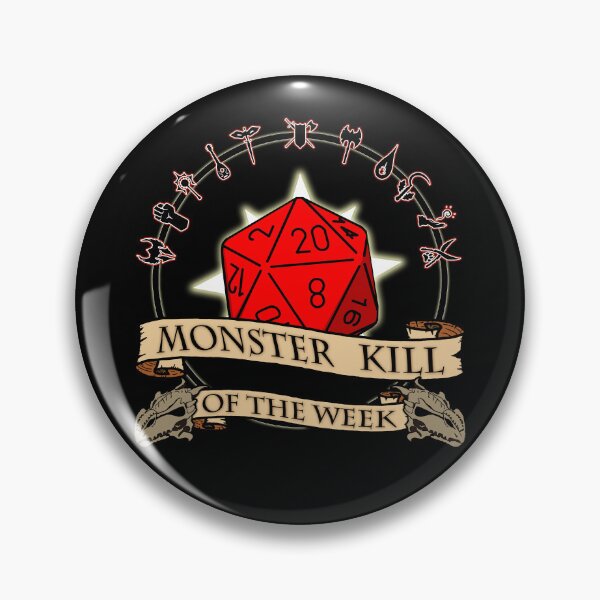 Item preview, Monster Kill of the Week designed and sold by BassInstinct.