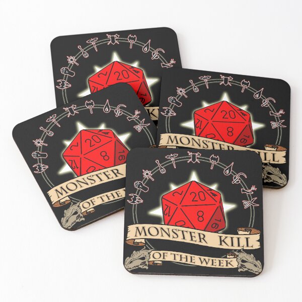 Item preview, Monster Kill of the Week designed and sold by BassInstinct.