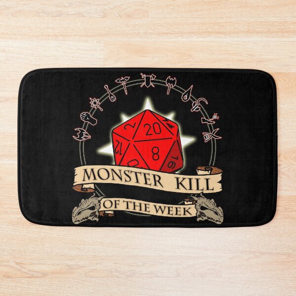 Item preview, Monster Kill of the Week designed and sold by BassInstinct.