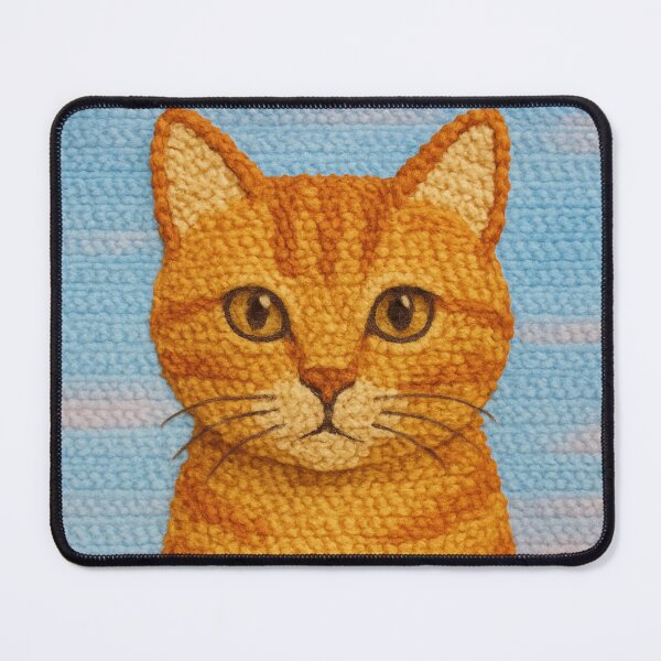 Item preview, Cute Red Cat Crochet designed and sold by crazypattern.
