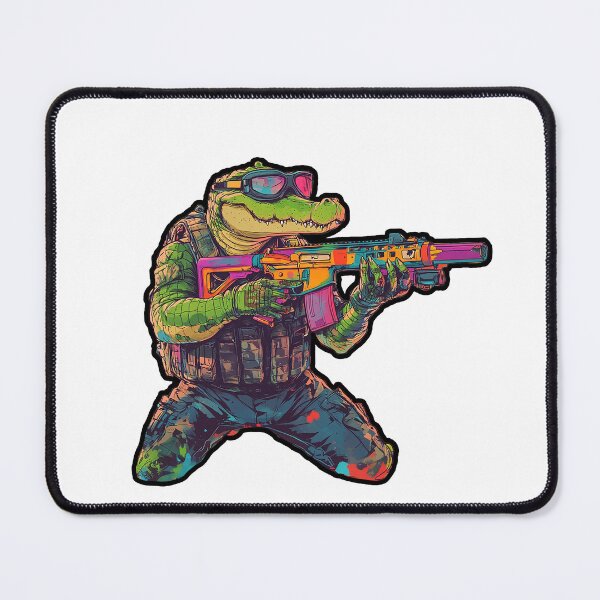 Item preview, Battlecroc designed and sold by NocturNeon-Art.