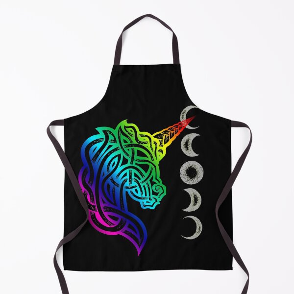 Item preview, Unicorn Celtic Knot Dotwork ("Rainbow" Design) designed and sold by BassInstinct.