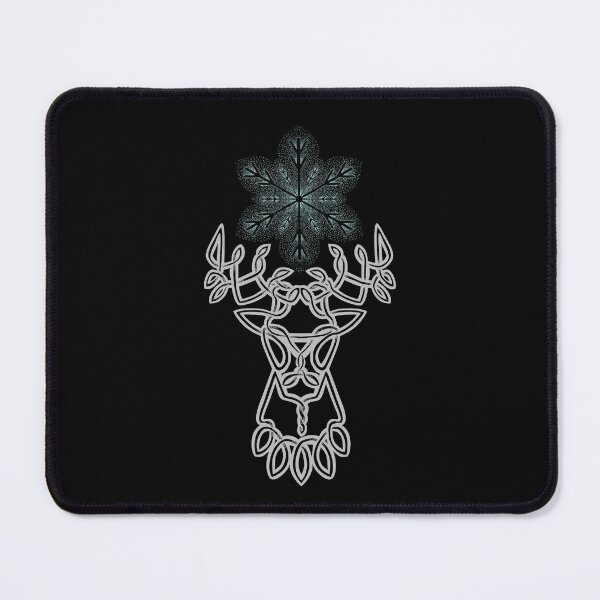 Item preview, Celtic Knot Dotwork Stag (Ice Design) designed and sold by BassInstinct.