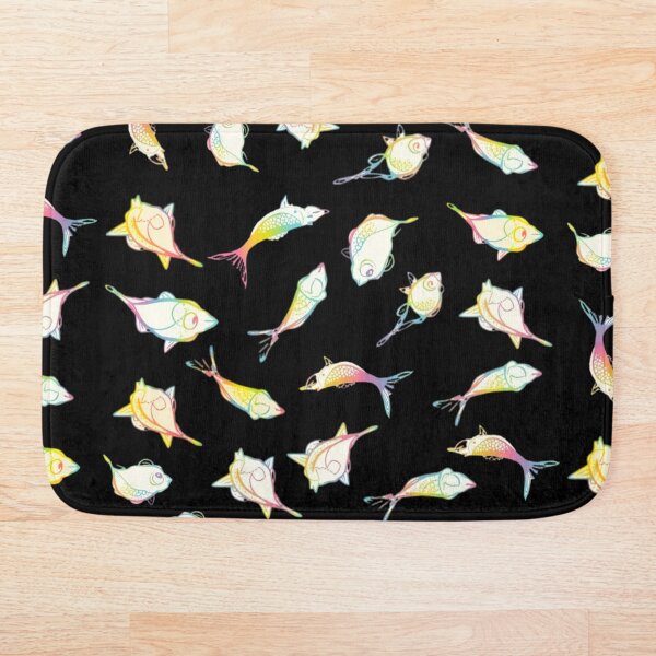 Item preview, Patrón abstracto de peces arcoíris sin costuras designed and sold by SharpDigiDesign.
