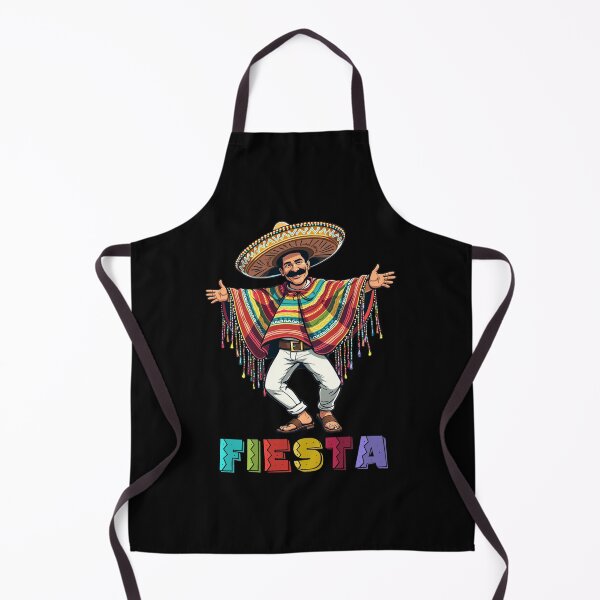 Item preview, Mexican Guy In Poncho Dancing Fiesta Cinco de Mayo designed and sold by Blok45.