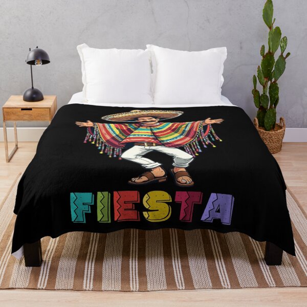 Item preview, Mexican Guy In Poncho Dancing Fiesta Cinco de Mayo designed and sold by Blok45.