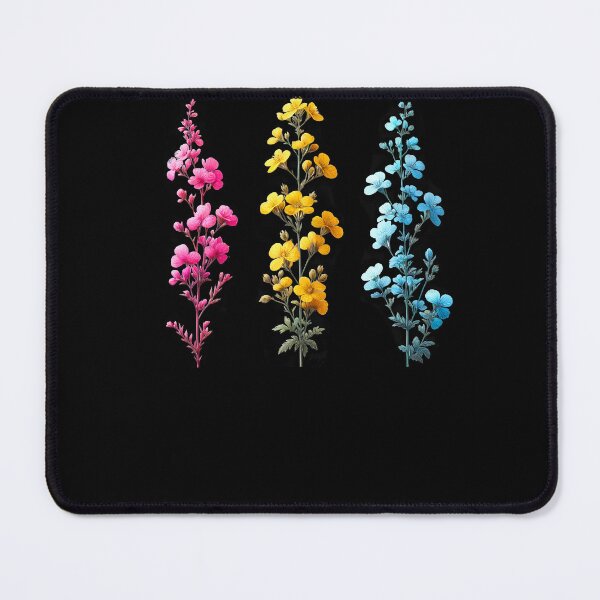 Item preview, Pansexual Pride Queer LGBT Wildflower LGBTQ designed and sold by Kimberley King Art King Art.