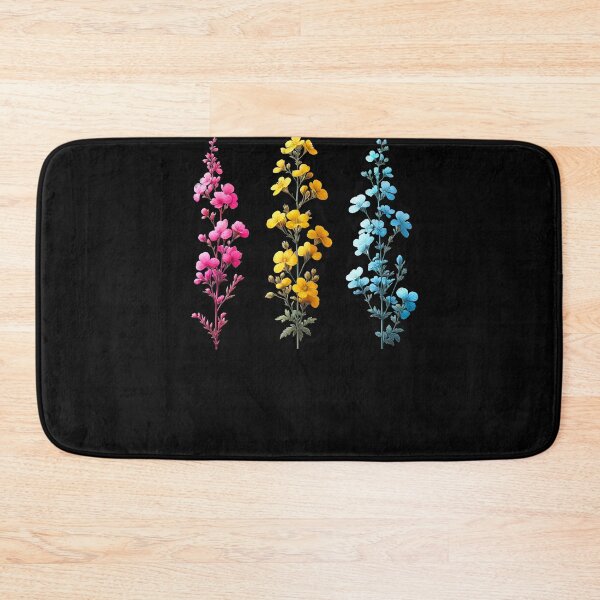 Item preview, Pansexual Pride Queer LGBT Wildflower LGBTQ designed and sold by Kimberley King Art  King Art.