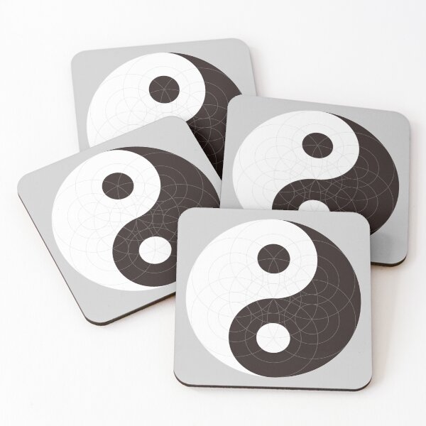 Item preview, flower of life and yin yang designed and sold by piakestore.