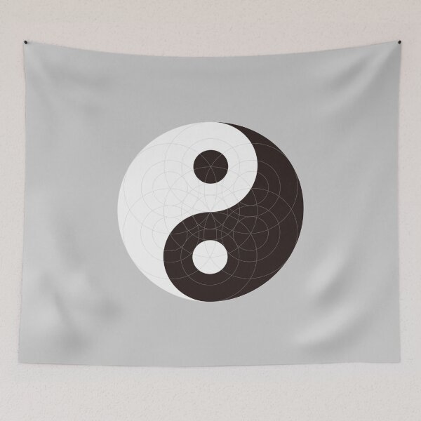 Item preview, flower of life and yin yang designed and sold by piakestore.