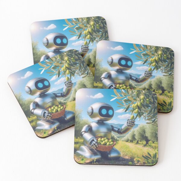 Item preview, Olive harvesting in 2050 designed and sold by Picsgalleryai.