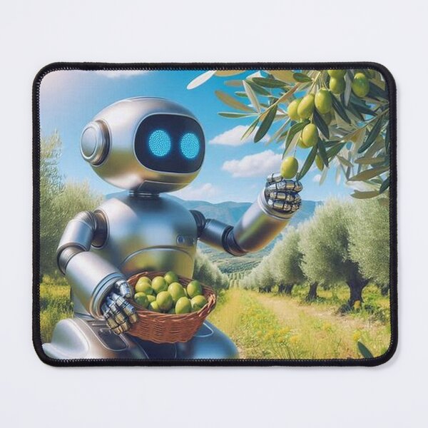 Item preview, Olive harvesting in 2050 designed and sold by Picsgalleryai.