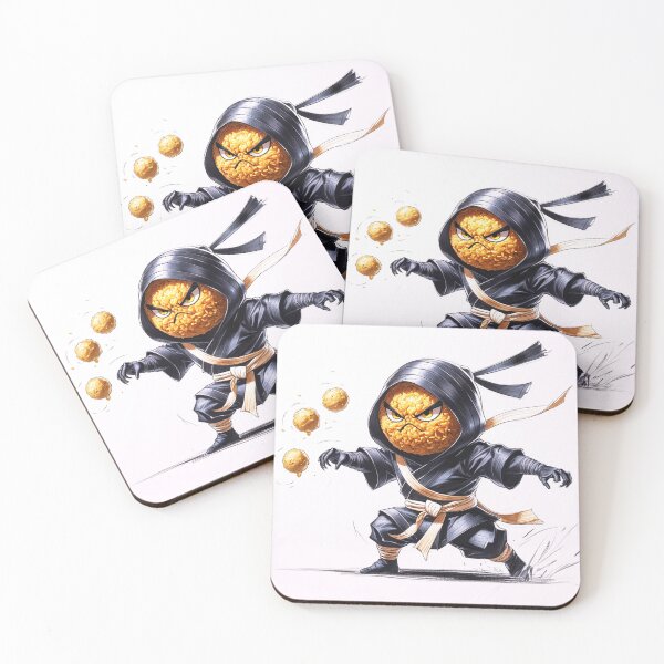Item preview, Falafel Ninja – The Silent Snack Warrior designed and sold by Blueangelgal.