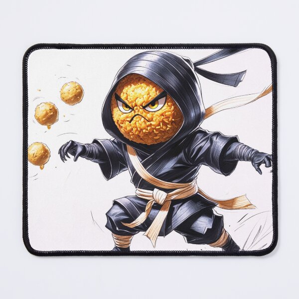 Item preview, Falafel Ninja – The Silent Snack Warrior designed and sold by Blueangelgal.