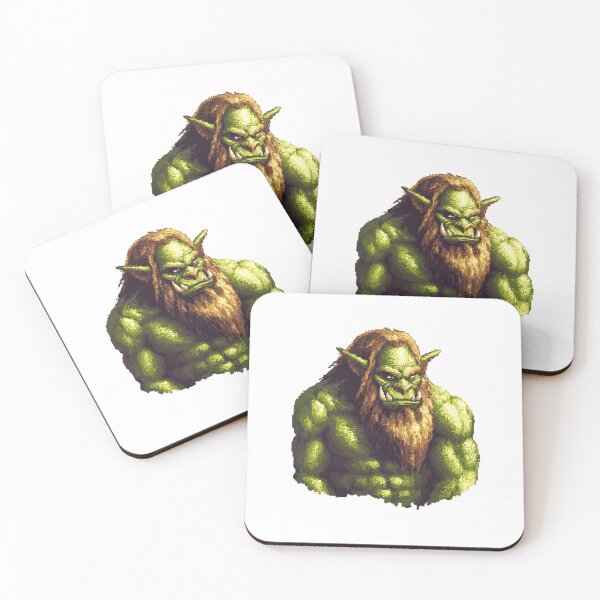 Item preview, Retro Pixel Art: 8-bit Orc designed and sold by bapupa.