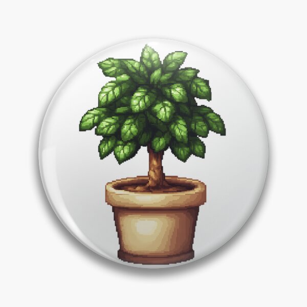 Item preview, Pixel Art Potted Plant designed and sold by bapupa.