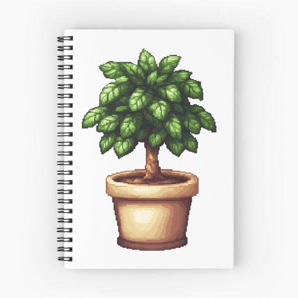 Item preview, Pixel Art Potted Plant designed and sold by bapupa.
