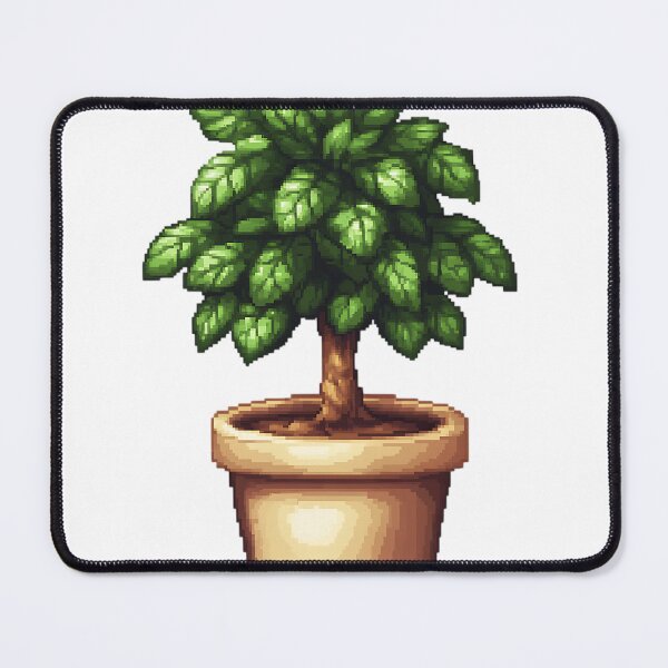 Item preview, Pixel Art Potted Plant designed and sold by bapupa.