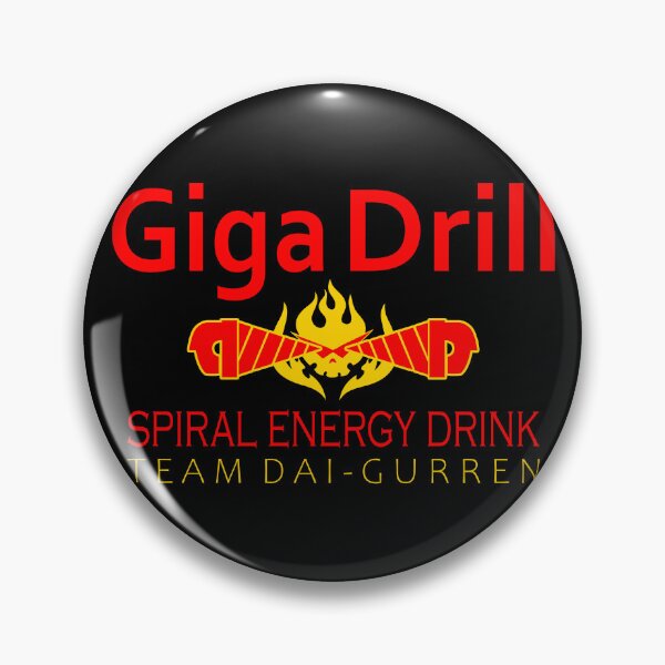 Item preview, Giga Drill Energy Drink designed and sold by BassInstinct.