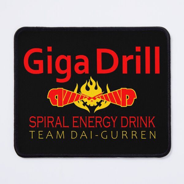 Item preview, Giga Drill Energy Drink designed and sold by BassInstinct.