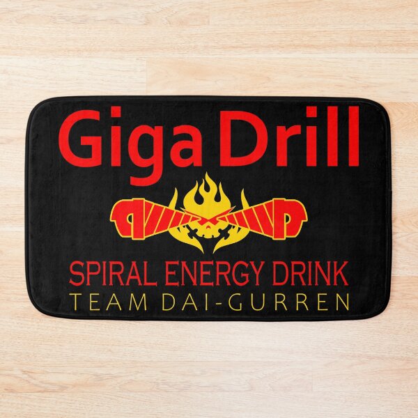 Item preview, Giga Drill Energy Drink designed and sold by BassInstinct.