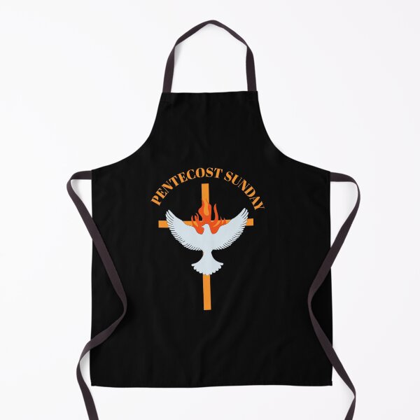 Item preview, Pentecost Sunday Art – Holy Spirit Dove with Flames of Fire Christian Design designed and sold by CrossCrafted.
