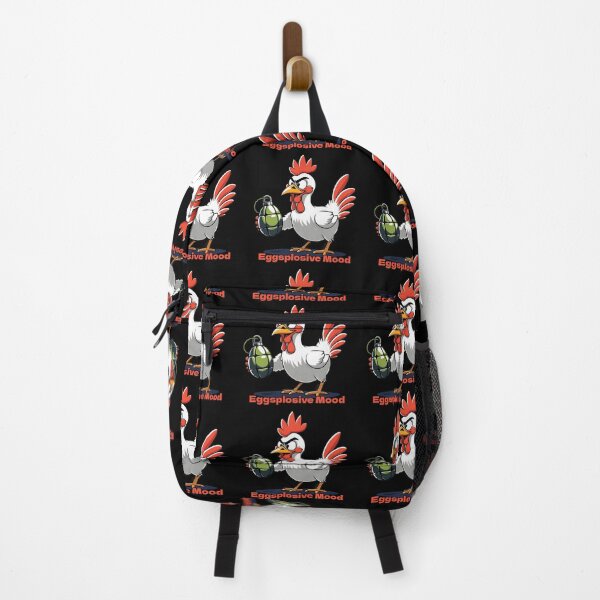 Item preview, Angry Chicken Eggsplosive Mood Funny Cartoon Design designed and sold by MythicCotton.
