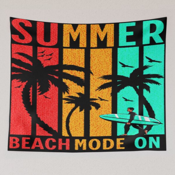 Item preview, SUMMER: Beach Mode On | Fun Summer Vibes Design for Beach Lovers designed and sold by DigiArt8Design.