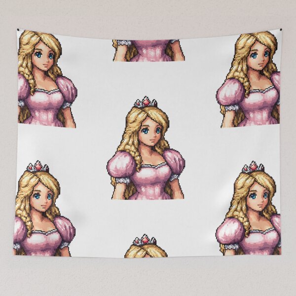 Item preview, Retro Pixel Art: 8-bit Princess designed and sold by bapupa.
