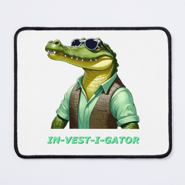 Item preview, Alligator - detective In-Vest-I-Gator designed and sold by Museum Of Non-Existing Art.