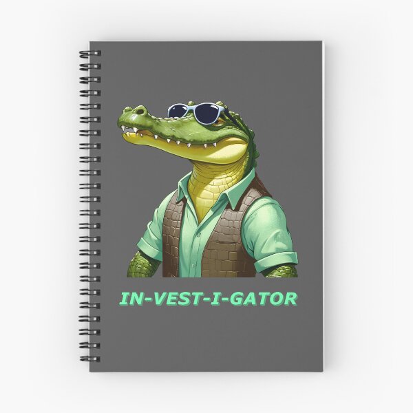 Item preview, Alligator - detective In-Vest-I-Gator designed and sold by Museum Of Non-Existing Art.