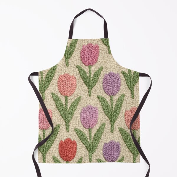 Item preview, Colorful Crochet Tulips designed and sold by crazypattern.