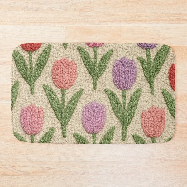 Item preview, Colorful Crochet Tulips designed and sold by crazypattern.
