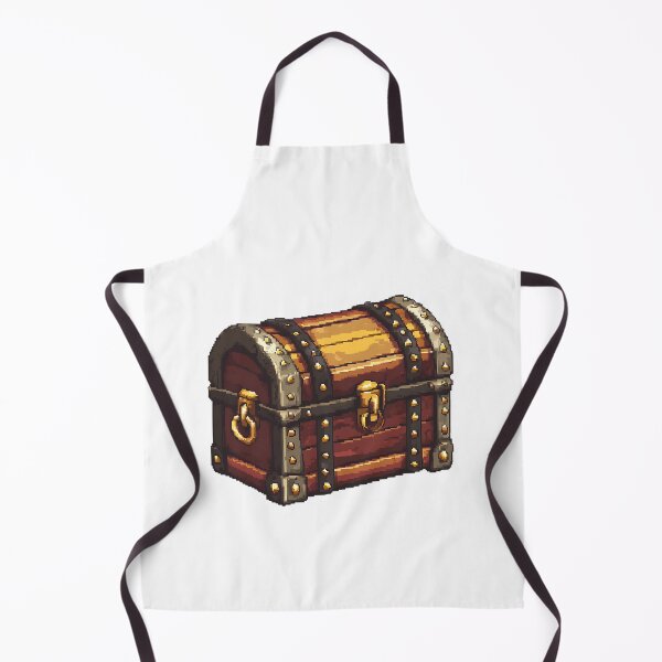 Item preview, Retro Pixel Art: 8-bit Treasure Chest designed and sold by bapupa.
