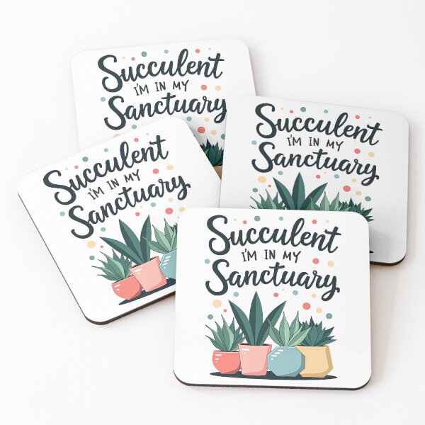 Item preview,  Succulent I’m in My Sanctuary – Cozy Plant Lover Quote Design designed and sold by Jason123za.