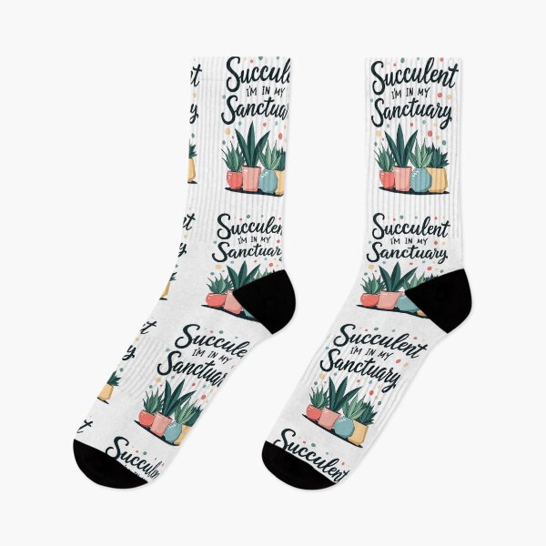 Item preview,  Succulent I’m in My Sanctuary – Cozy Plant Lover Quote Design designed and sold by Jason123za.
