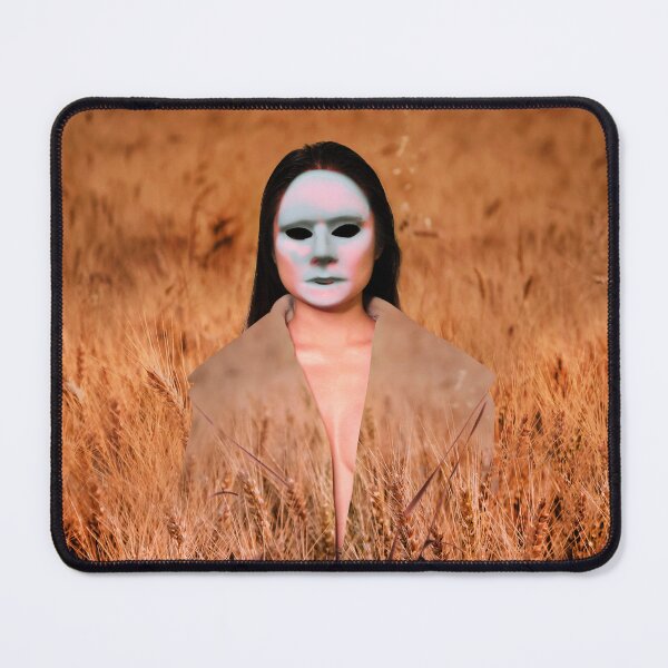 Item preview, Woman with a Mask in a Field designed and sold by Frida Why.