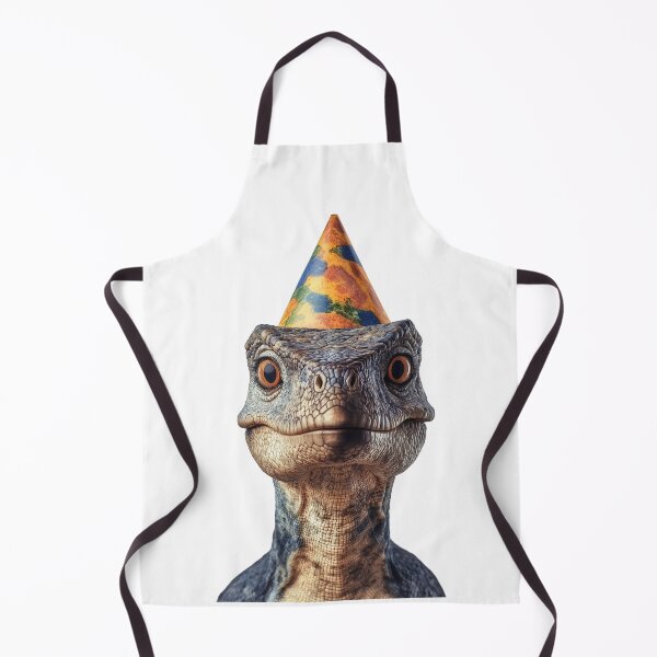 Item preview, Funny Dinosaur Wearing Birthday Party Hat designed and sold by LazyOwlStore.