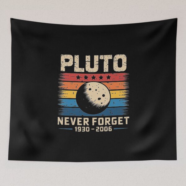 Item preview, Pluto Planet Retro Space Tribute Design – Never Forget 1930 to 2006 designed and sold by love3617.