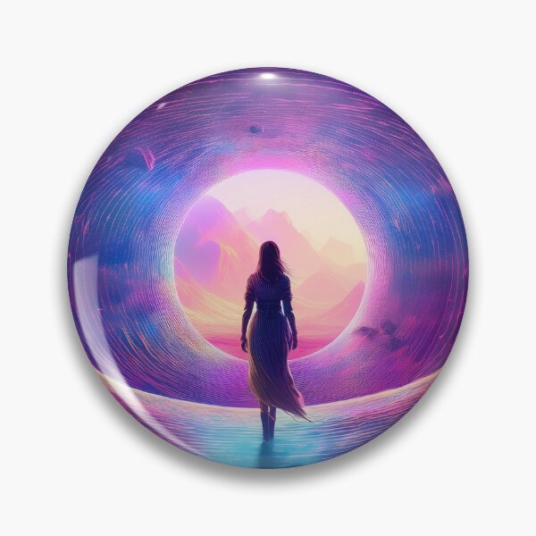 Item preview, The Traveler of the Purple Rings designed and sold by HighestMind_888.