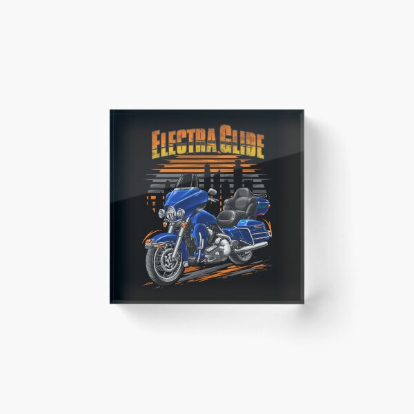 Item preview, Motorcycle Electra Glide Ultra Classic FLHTCU & FLHTCUI 2002-2004 (Luxury Blue) for Motorcycle Riders designed and sold by MotoApparelHub.
