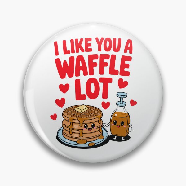Item preview, I like you a waffle lot designed and sold by Traveldrawings.