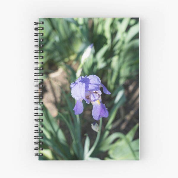 Item preview, Dreamy Garden with a Vibrant Violet Iris Blossom designed and sold by Georgia Mizuleva.