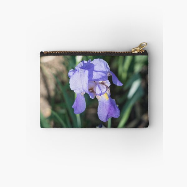 Item preview, Dreamy Garden with a Vibrant Violet Iris Blossom designed and sold by Georgia Mizuleva.