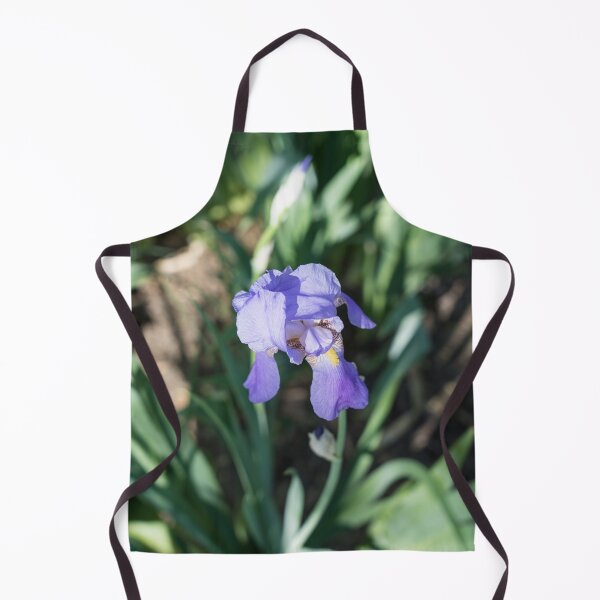 Item preview, Dreamy Garden with a Vibrant Violet Iris Blossom designed and sold by Georgia Mizuleva.