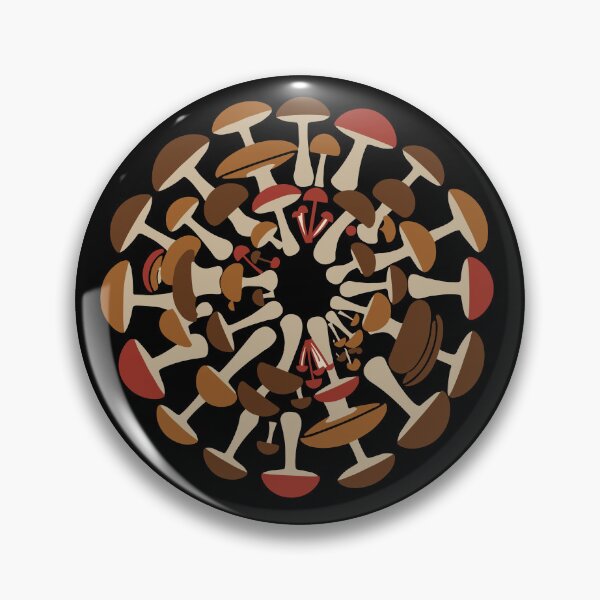 Item preview, Mushroom Mandala designed and sold by BRU Design.
