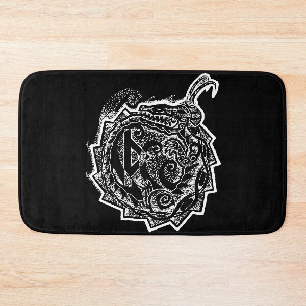 Item preview, Celtic Dotwork Mischief  Alligator (White) designed and sold by BassInstinct.