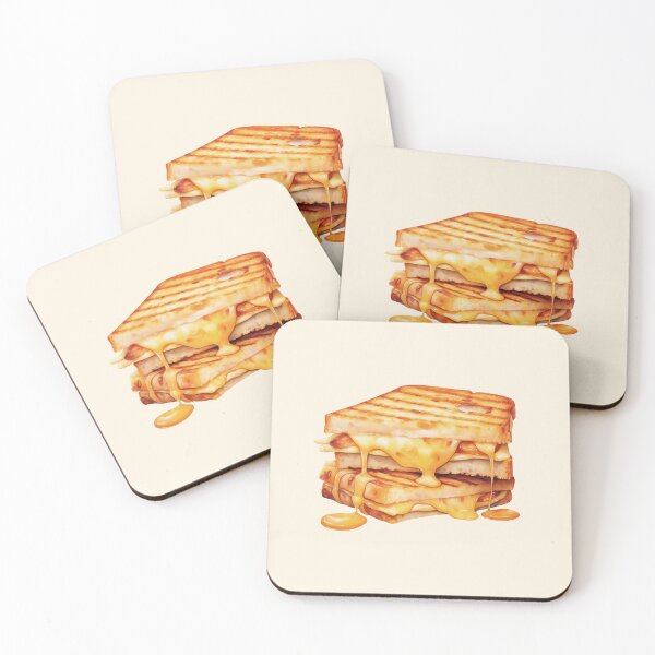 Item preview, Golden Grilled Cheese Sandwich Delight designed and sold by Bluepineart.