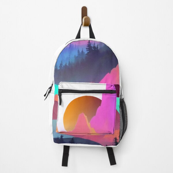 Item preview, Pink-Tipped Peaks designed and sold by SketchNStyle.